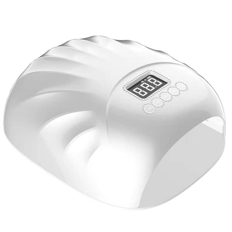 M&r 802Pro безжична LED лампа за нокти, безжична сушилня за нокти, 72W акумулаторна LED светлина за нокти, преносим гел UV LED лампа за нокти с 4 сензор за настройка на таймера и LCD дисплей зелено